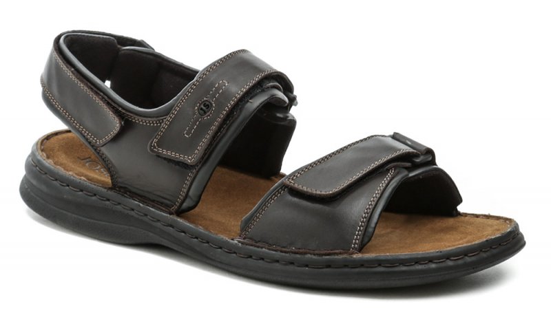 Josef Seibel 10104 tmavo hnedé pánske nadmerné sandále | ARNO-obuv.sk - obuv s tradíciou