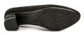 Pulso AF-972V nubuk čierne dámske nadmerné lodičky | ARNO-obuv.sk - obuv s tradíciou