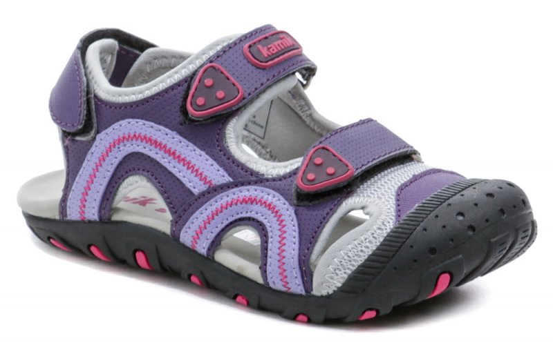 KAMIK SEATURTLE fialové detské sandále | ARNO-obuv.sk - obuv s tradíciou